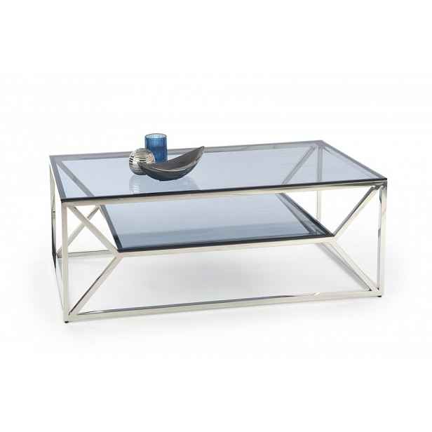 Konferenční stolek AURORA sklo / chrom Halmar