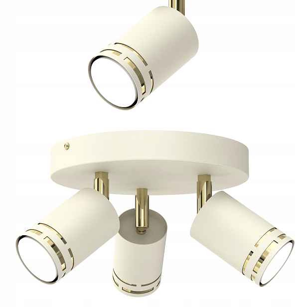 Stropní Svítidlo Stropní Kašmírový Pohyblivý Led GU10 Polská Lampa Spot Reflektor