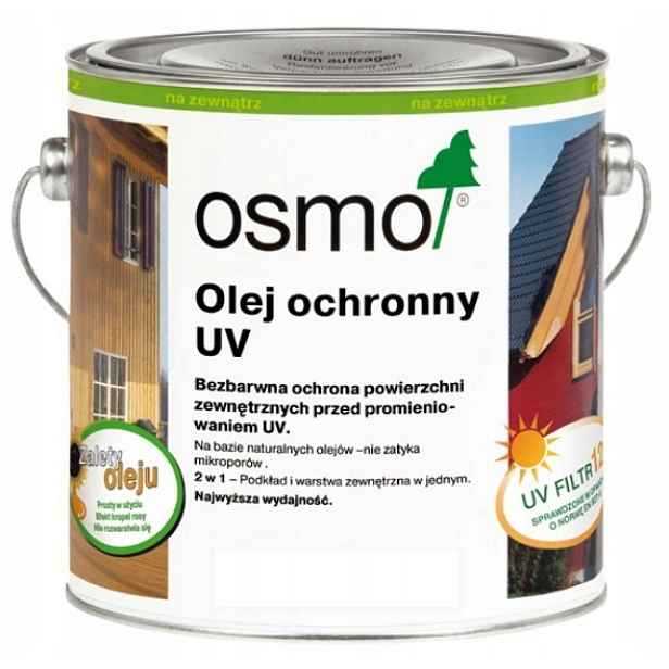Uv ochranný olej na fasády srubových domů Osmo Cedr 428 0,75L