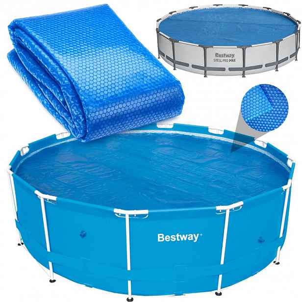 Tepelný Kryt Fólie Solární Podložka Ohřívač Vody Bazénu Bestway 56595