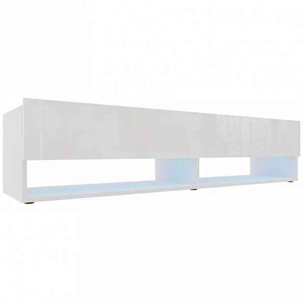 Tv stolek Izumi 175 WH bílá mat/lesk