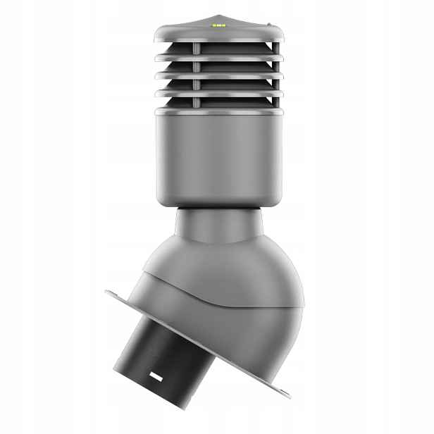 Větrací komín Smartline profil E fi 125 mm, zateplený grafit