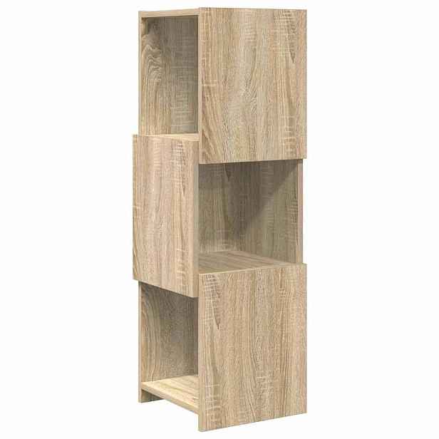 vidaXL Rohová skříňka 30,5x30x95cm Kompozitní dřevo Sonoma dub