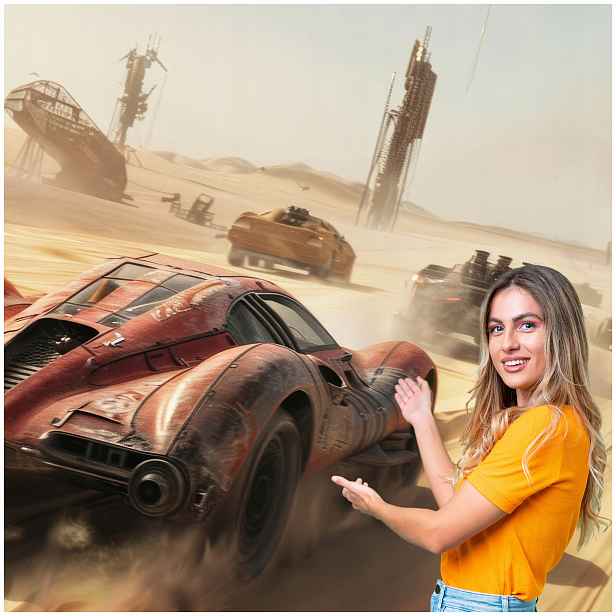 Fototapeta 3D Pro Mládež Auto Motocykl 392x260 DMSM51F