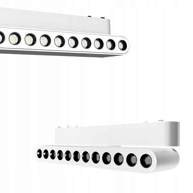 Bílá lampa Blaze 12W Led Cct pro lišty Magnetic Slim Light Prestige