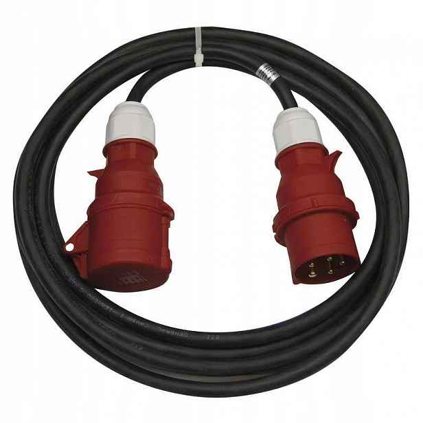 Kabel prodlužovací 3 fázový, 5 x 16A ,10m