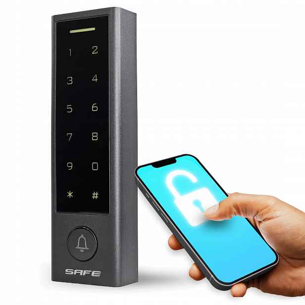 Šifrovač TTlock Kontroler Přístupu Rfid čtečka 13,56Mhz Pin App IP66 Exit