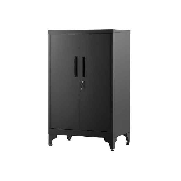 SONGMICS Kovová kancelářská komoda Otis 60 cm černá