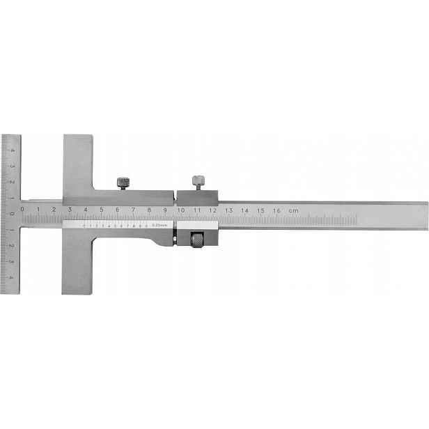 Traťové posuvné měřítko s regulací 250 mm Fortis