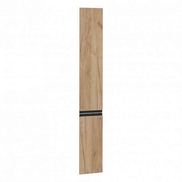 Vicco KUCHYŇSKÁ DVÍŘKA R-Line Zlatý mocný dub 29.6 x 196.2 cm nábytková čela pro vysokou výsuvnou skříň
