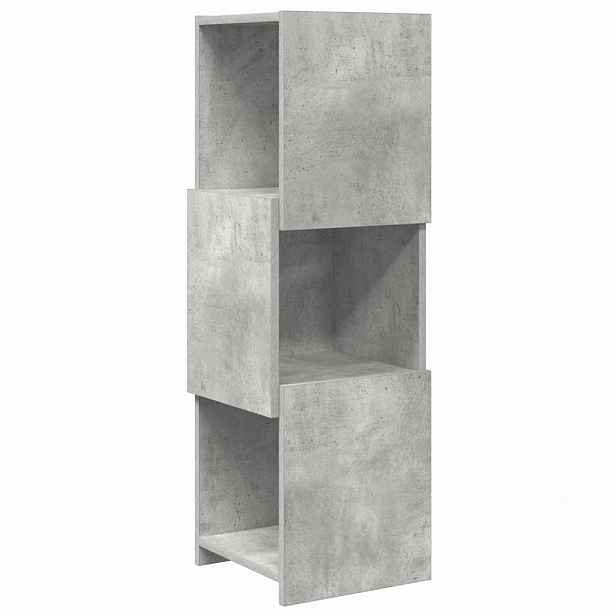 vidaXL Rohová skříňka 30,5x30x95cm Kompozitní dřevo Betonově šedá