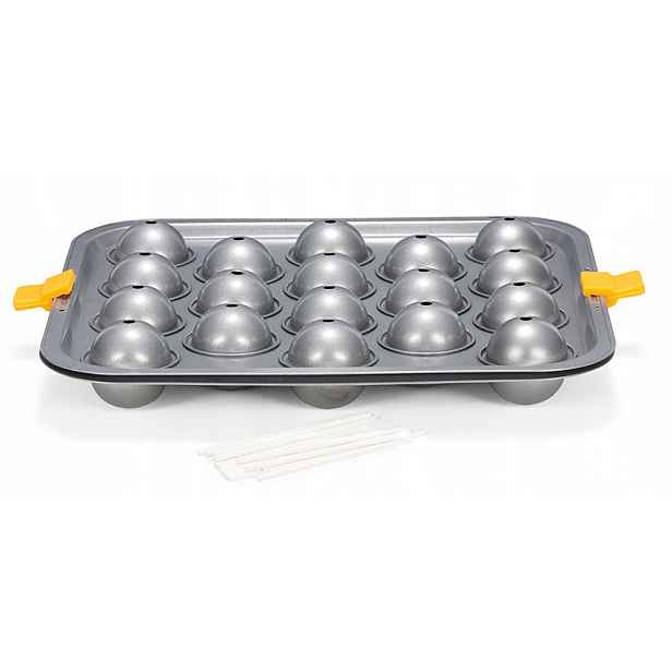 Forma na cake pops Patisse Silver-Top 20 kuliček povrch Whitford tyčinky