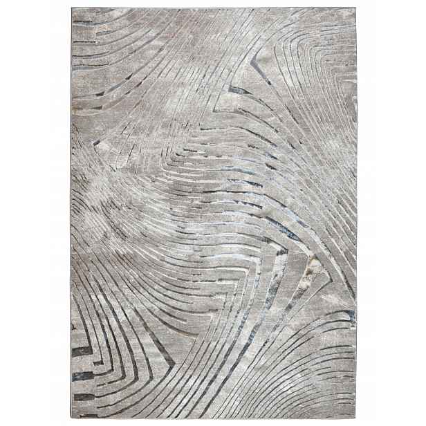 Koberec Glamour Grece 80x150 cm Abstrakce Šedá