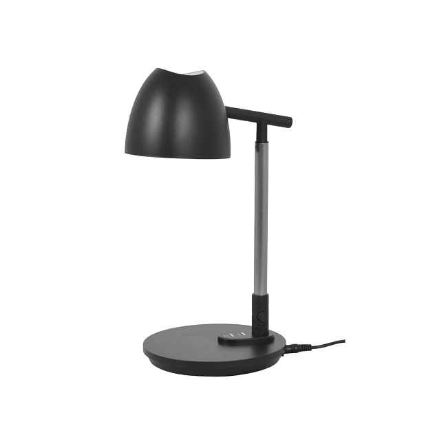 Černá stolní LED lampa Lolek K-BL1528