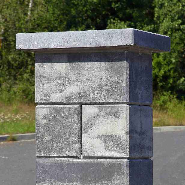 Deska zákrytová BEST II rovná průběžná brilant 300×400×60 mm