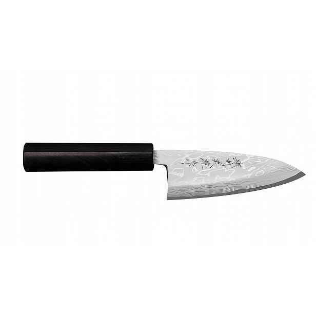 Japonský nůž Deba 120 Hideo Kitaoka Shirogami Satin