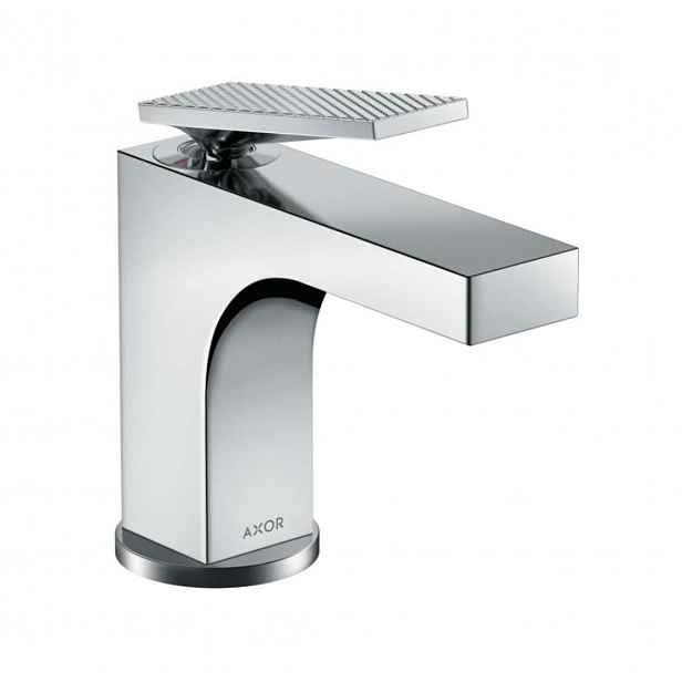 Axor Citterio - Umyvadlová baterie s výpustí, chrom/diamantový brus 39001000