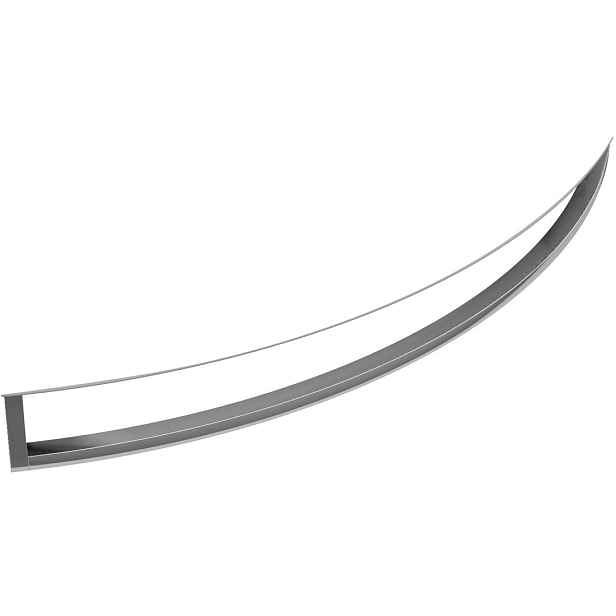 GSI NORM čelní držák ručníků 100cm, pro umyvadlo 8643111, chrom