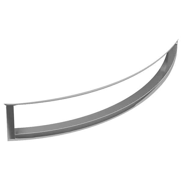 GSI NORM čelní držák ručníků 50cm, pro umyvadlo 8646111, chrom