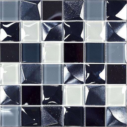 Mozaika Kubic gris 30x30 cm mat / lesk KUBICGR