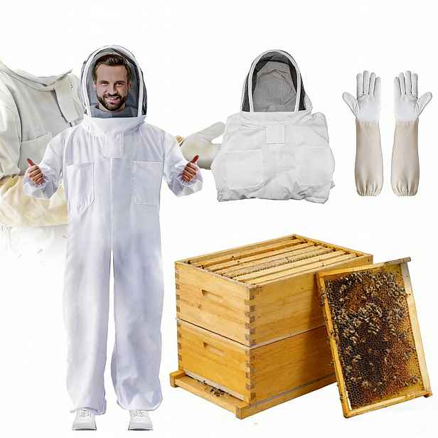 Ochranný Oblek, Profesionální Včelařský Oblek Se Závojem