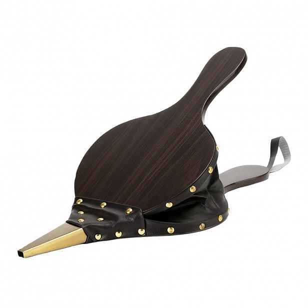 Relaxdays MĚCH Hnědá imitace dřeva 40x17,5 cm
