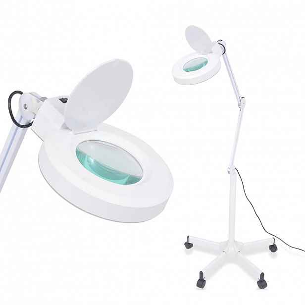 vidaXL Stojací zvětšovací lampa