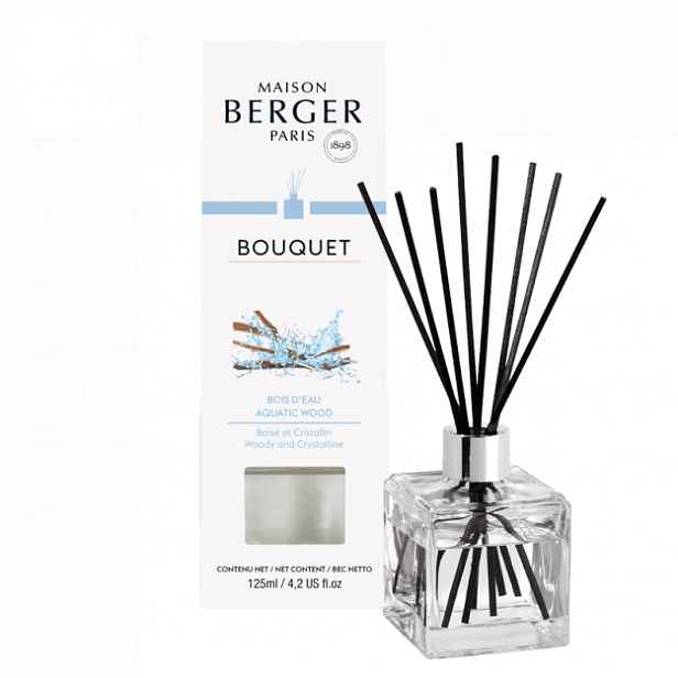 Maison Berger Paris aroma difuzér Cube, Vůně moře a dřeva 125 ml