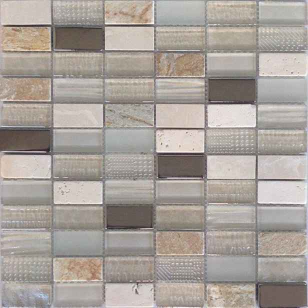 Mozaika City beige 30x30 cm mat / lesk MOSCITYBE