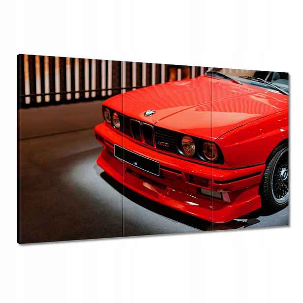 Obrazy 120x80 Červené Bmw M3 Trojka
