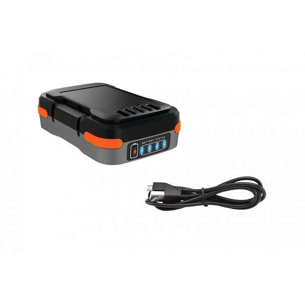 BLACK+DECKER - 12V akumulátor Li-Ion 1,5 Ah, USB kabel BDCB12B-XJ