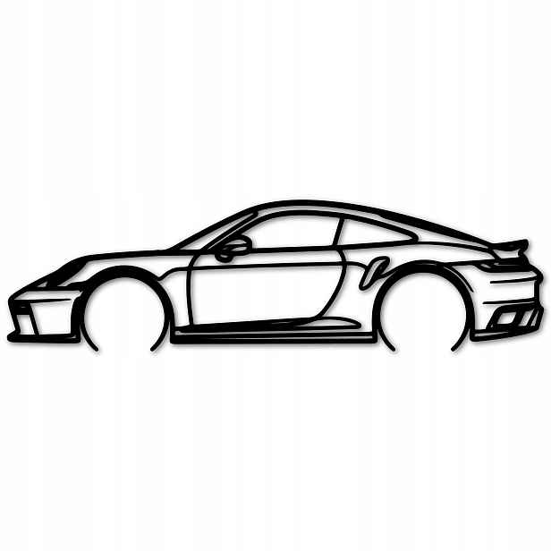 Obrazy Do Ložnice Auta Porsche Turbo S 991 Obraz Ažurová Zeď 80 cm