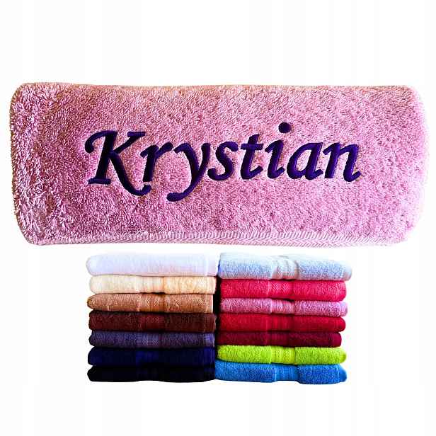 Personalizovaný Dárek Pro Krystiana K Narozeninám A Jmeninám Ručník Krystian