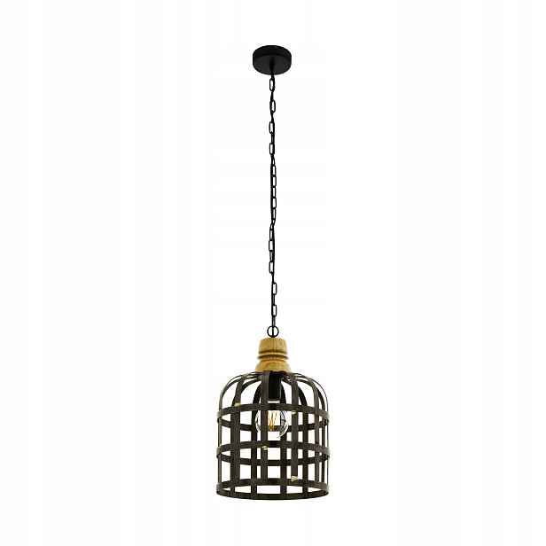 Eglo Oldcastle 49785 závěsná lampa 1x60W/E27