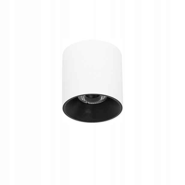 Italux Altisma stropní Led spot 15W 3000K kulatý bílo-černý