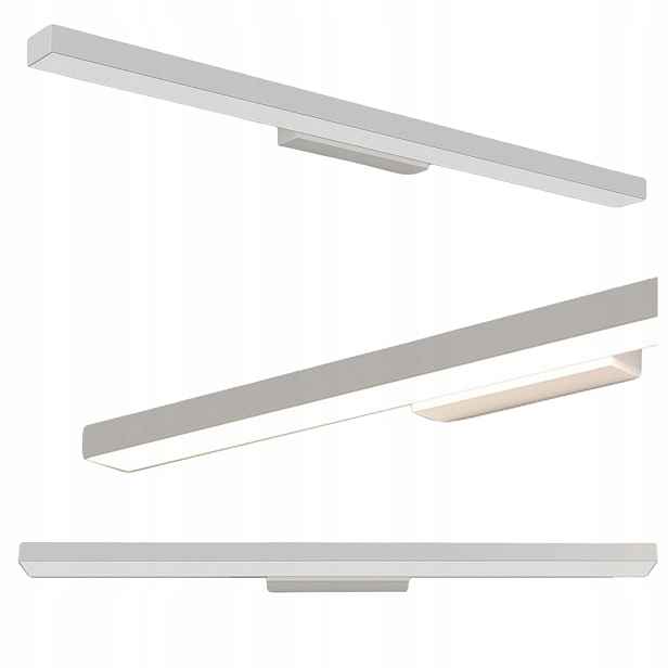 Nástěnné Svítidlo Aqua 66,5 CM Light Prestige Elegantní, Moderní, Bílé, IP44 Led Cct