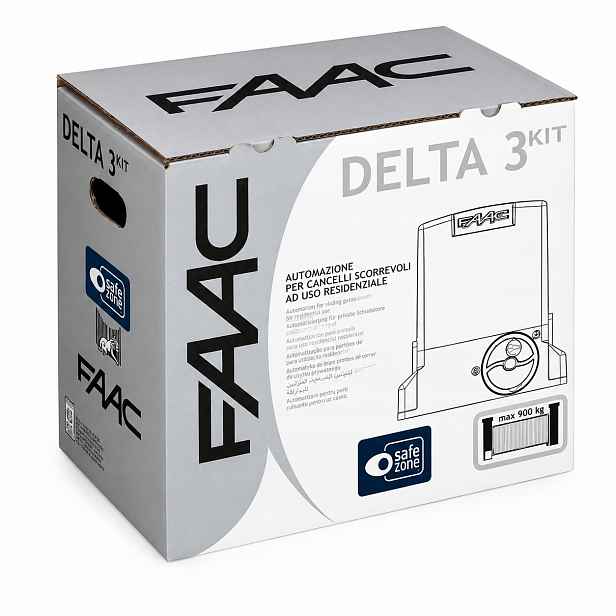 Pohon pro posuvnou bránu Faac 741 Delta 3 – model 2026 Grafitové pouzdro