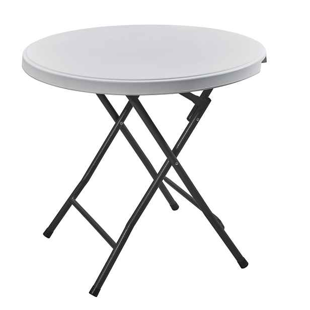 Skládací stůl CATERING Ø 80 cm - POSLEDNÍ 1 KS