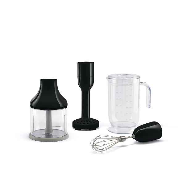 Smeg Sada nástavců k tyčovému mixéru, černá HBAC11BL
