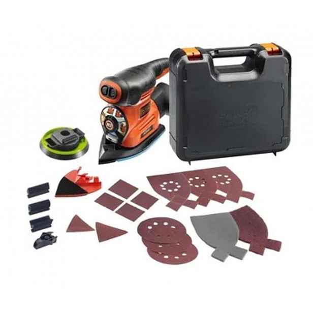 BLACK+DECKER - Multifunkční bruska, s příslušenstvím, 220 W KA280K-QS