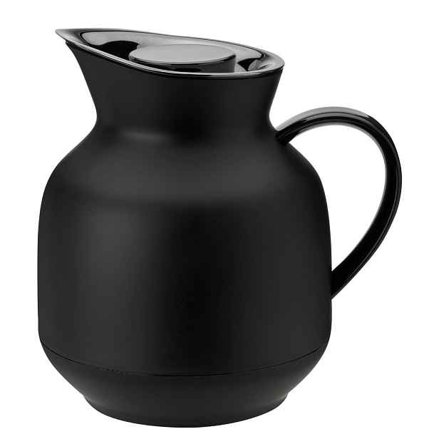 Černá plastová termokonvice 1 l Amphora – Stelton