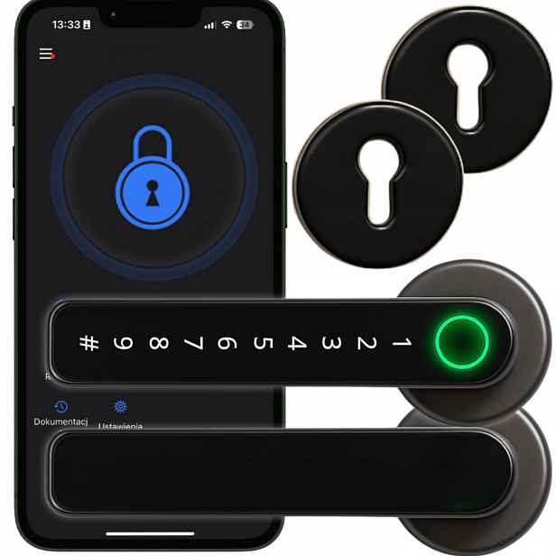 Elektronický Zámek Dveřní Klika Na Kód Ttlock Smart Aplikace