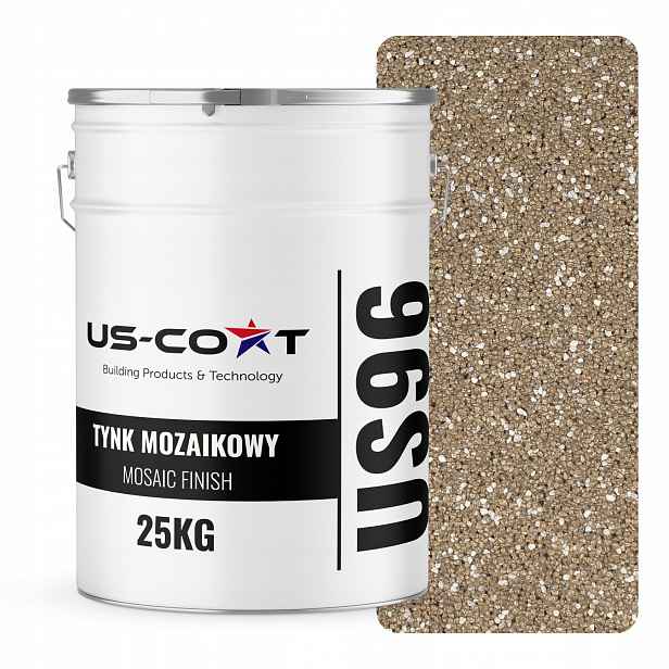 Mozaiková Omítka Mozaika 25 Kg Béžová M65 Ozdobná Pryskyřičná Fasáda