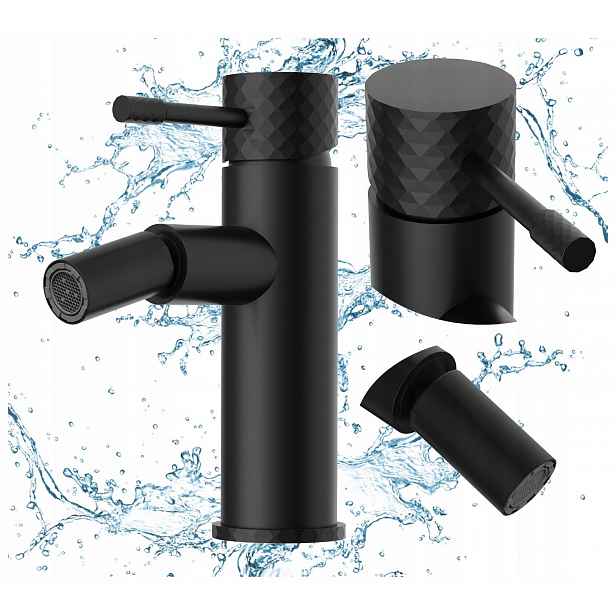 Stojánková bidetová baterie jednopáková baterie pohyblivý bidet Glami černá