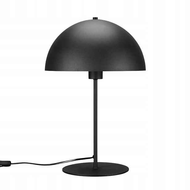 Trio stolní lampa Nola černá, kovová, E27, 40 W, 45 cm, moderní