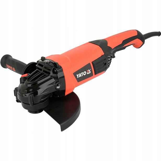 Výkonná Úhlová Bruska 230 MM 2400 W Pro Řezání Oceli Betonu Yato