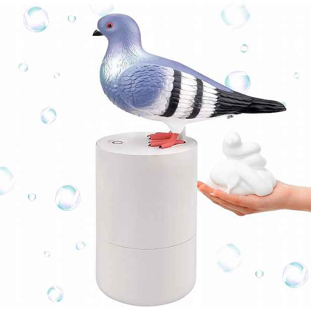 Automatický Dávkovač Pěnového Mýdla S Možností Doplňování (blue Bird)