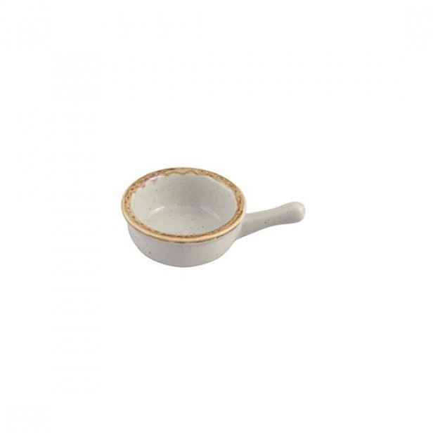 Minimiska s uchem, porcelán, 9,5 cm, šedá, "Seasons" - Porland