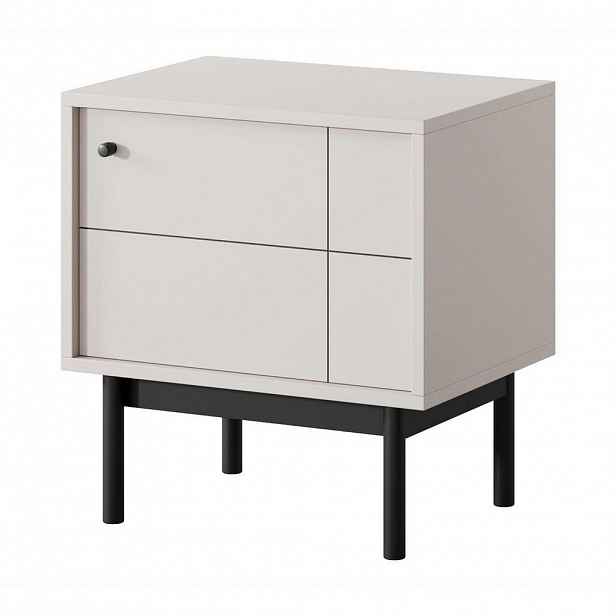 Selsey NOČNÍ STOLEK Japandies greige 54 cm