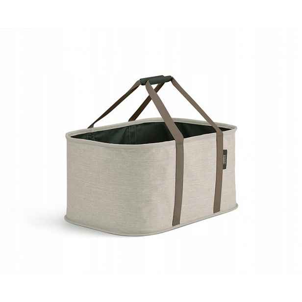 Skládací koš na prádlo Joseph Joseph Hold-All 35l, béžový, nosnost 9 kg